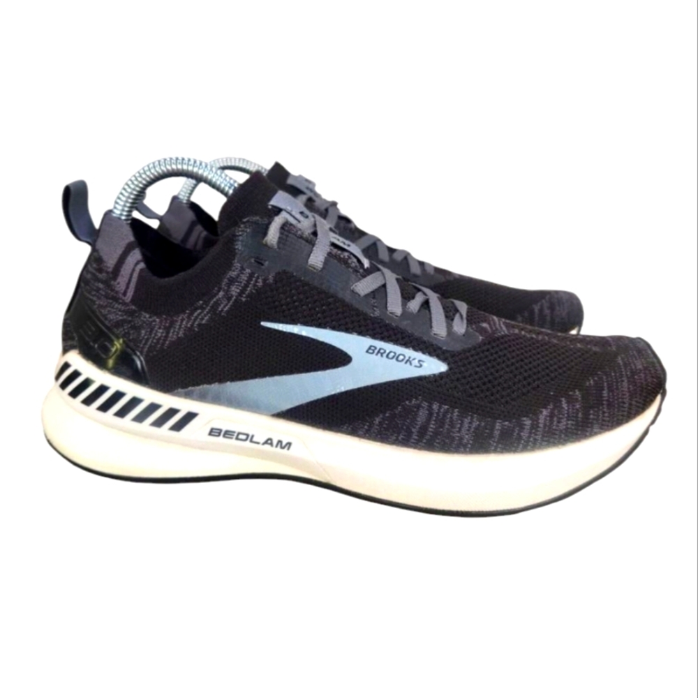 Women's Brooks Bedlam 3  Sz 9B Black Athletic Running Sneakers Shoes